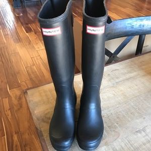 Hunter Rain Boots Size 7